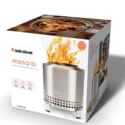 Solo Stove  Mesa XL tafelvuur ø 17,8 cm stainless steel