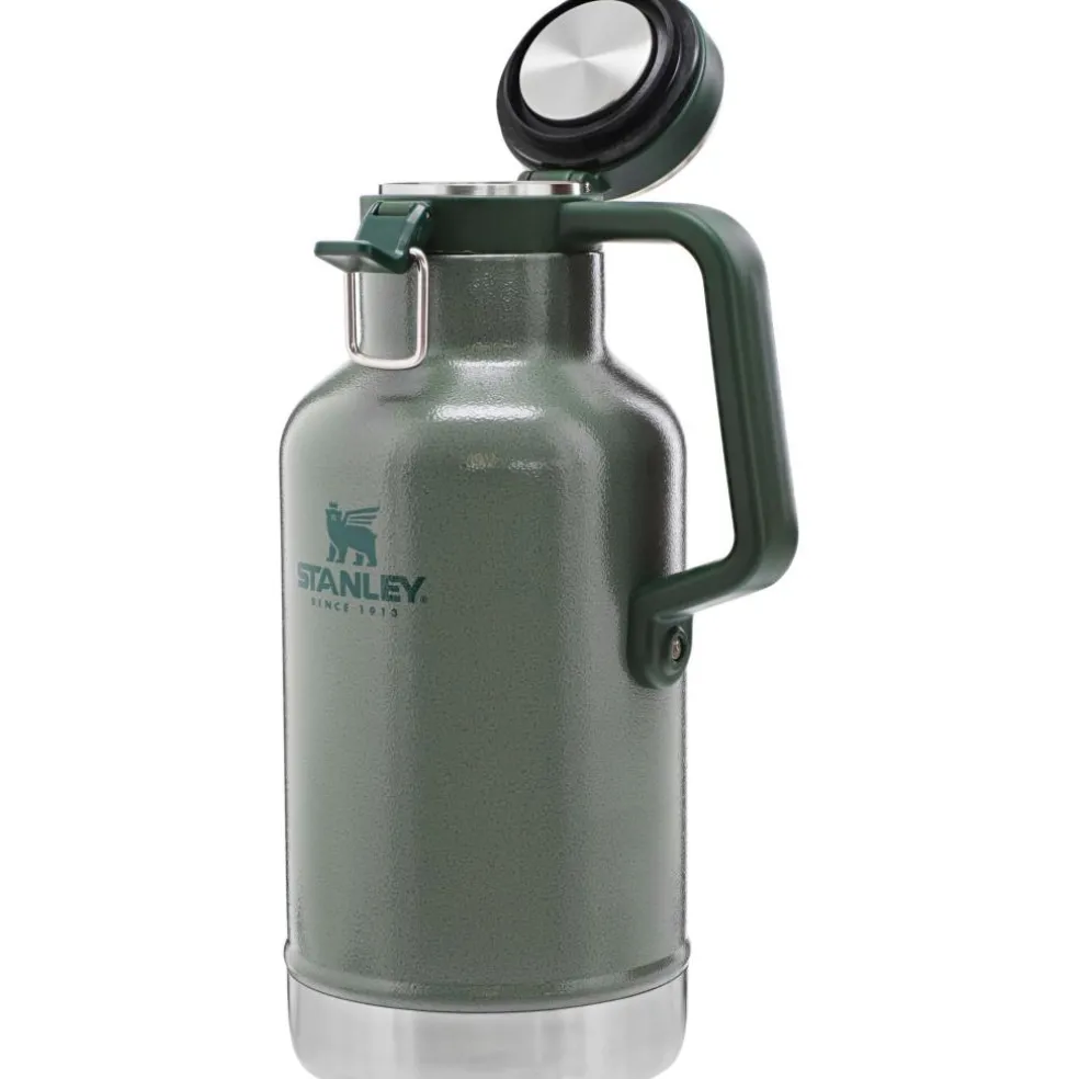 Stanley PMI Classic Easy Pour Growler thermosfles 1,9 liter hammertone green