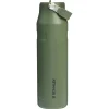 Stanley PMI  The Iceflow Bottle Flip Straw 2.0 thermosfles 1,06 liter dried pine