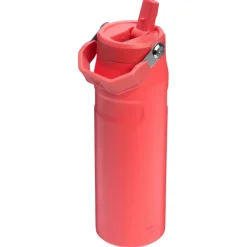 Stanley PMI  The Iceflow Bottle Flip Straw 2.0 thermosfles 700 ml hot coral