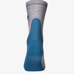 STOX Energy Socks  Merino Hiking wandel compressiesokken heren silver grey teal