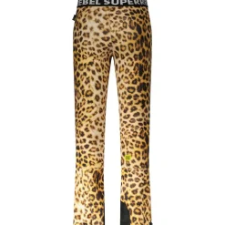 SuperRebel SPEAK softshell skibroek junior leopard