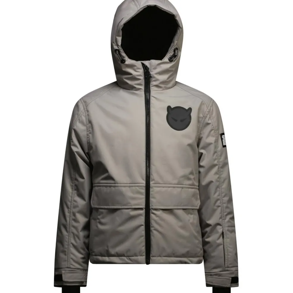 SuperRebel SPACE winterjas junior ash grey