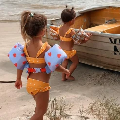 Swim Essentials  Puddle Jumper zwemvest 2 tot 6 jaar - 15 tot 30  kg lila hartjes