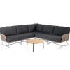 TASTE by 4 Seasons  Belmond Yoga ø 73 cm hoek loungeset naturel