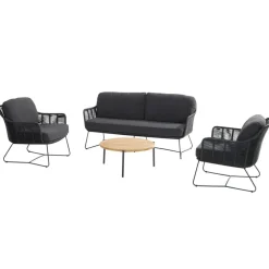 TASTE by 4 Seasons  Belmond Yoga ø 73 cm loungeset antraciet