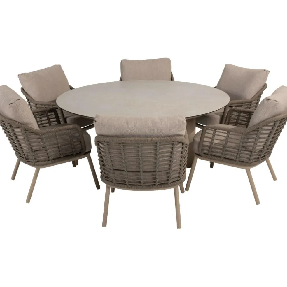 TASTE by 4 Seasons Donato ø 160 cm Puglia 6 tuinset latte