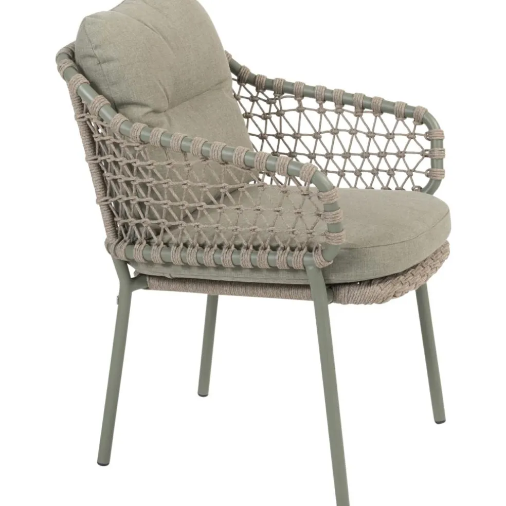 TASTE by 4 Seasons Prado ø 160 cm Jura 4 tuinset olijfgroen