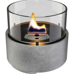 Tenderflame Café 14 tafelvuur lava porcelain grey