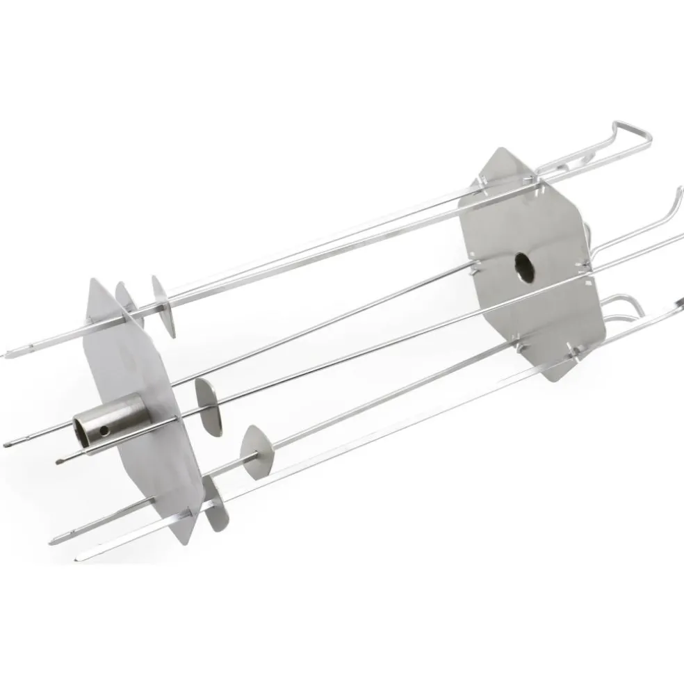 The Bastard Rotisserie skewer rack