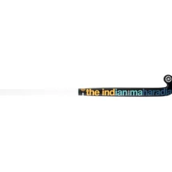 The Indian Maharadja  Gravity 00 Mid Bow zaalhockeystick black orange aqua black