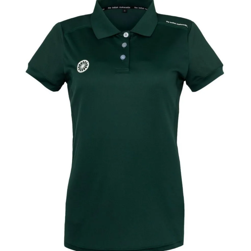 The Indian Maharadja Jaipur Performance Girls Polo hockeyshirt junior black