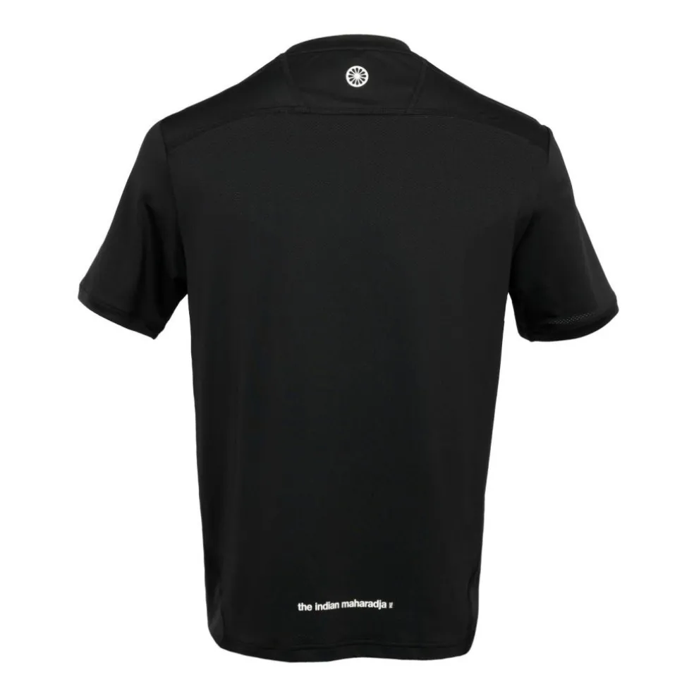 The Indian Maharadja Jaipur Performance hockeyshirt heren black