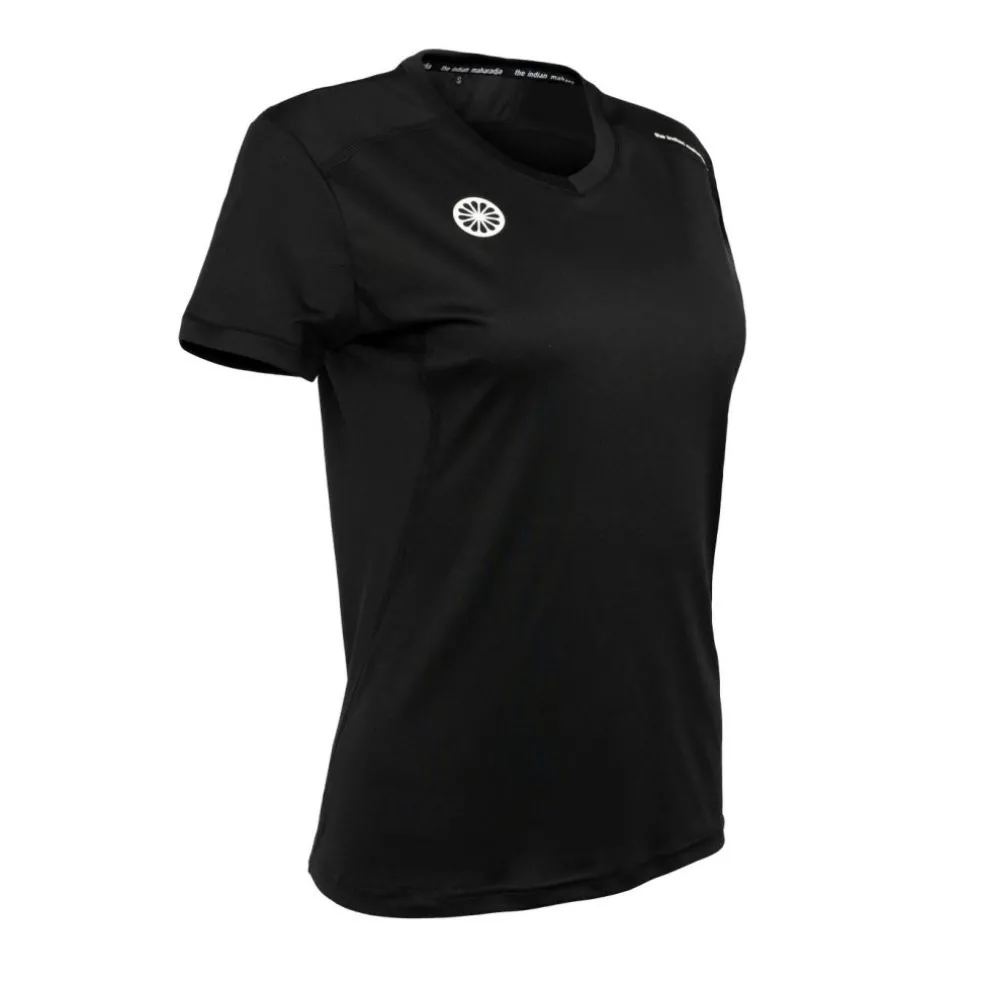 The Indian Maharadja Jaipur Performance Girls hockeyshirt junior black