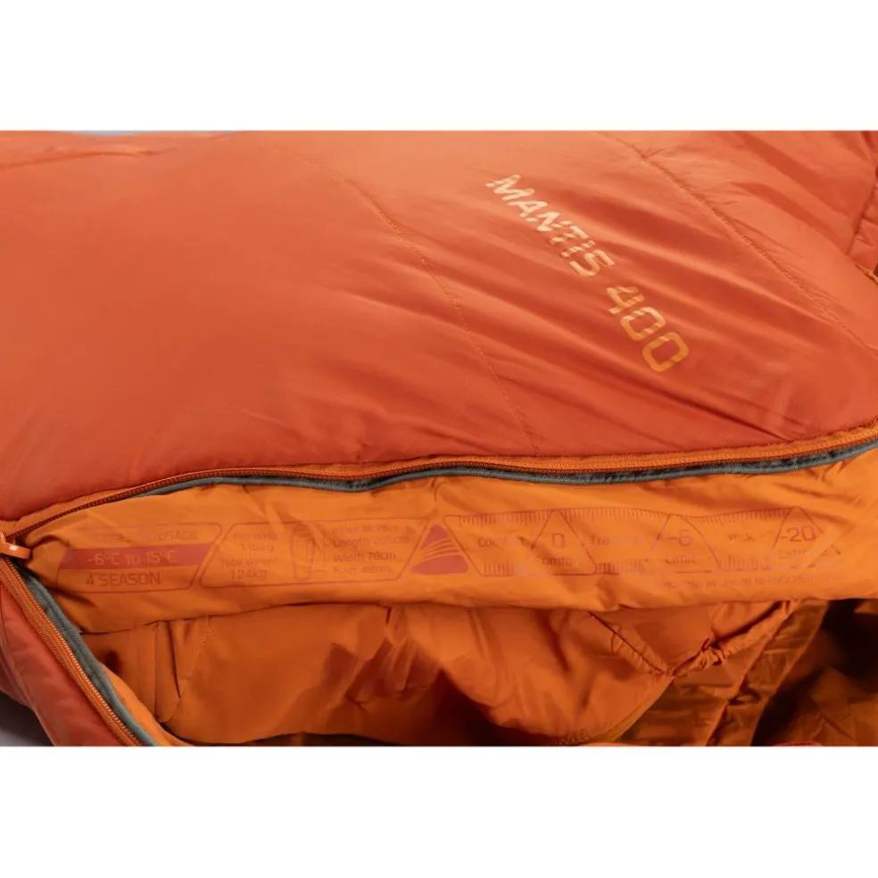 Vango Mantis 400 mummy slaapzak harissa