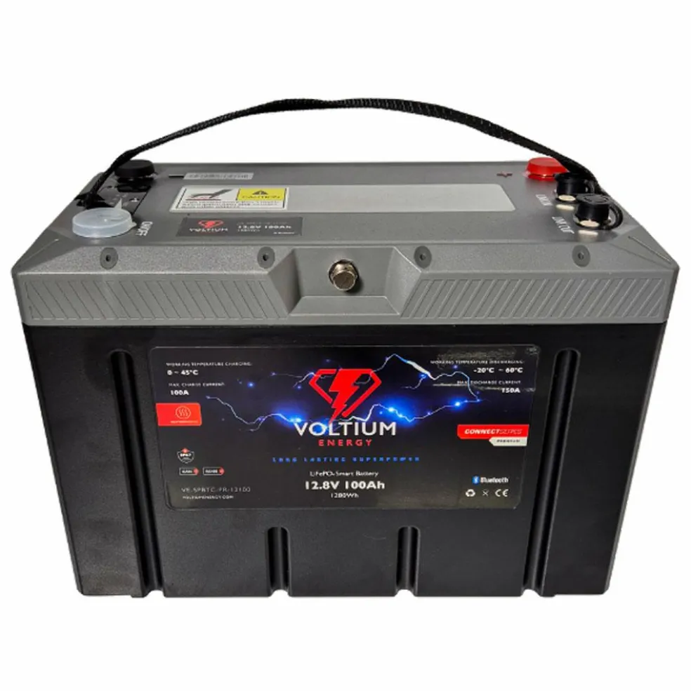 Voltium Energy Smart Connect Series Premium LiFePO4 accu 12,8V 100Ah