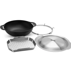 Weber Crafted wok en stomer