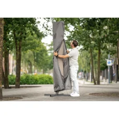 Winza Outdoor Covers  Premium parasolhoes XXL 295 x 70 antraciet