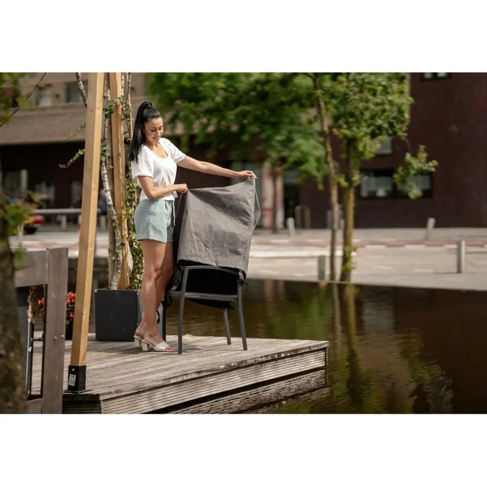 Winza Outdoor Covers Premium beschermhoes stapelstoelen 66 x 66 x 128