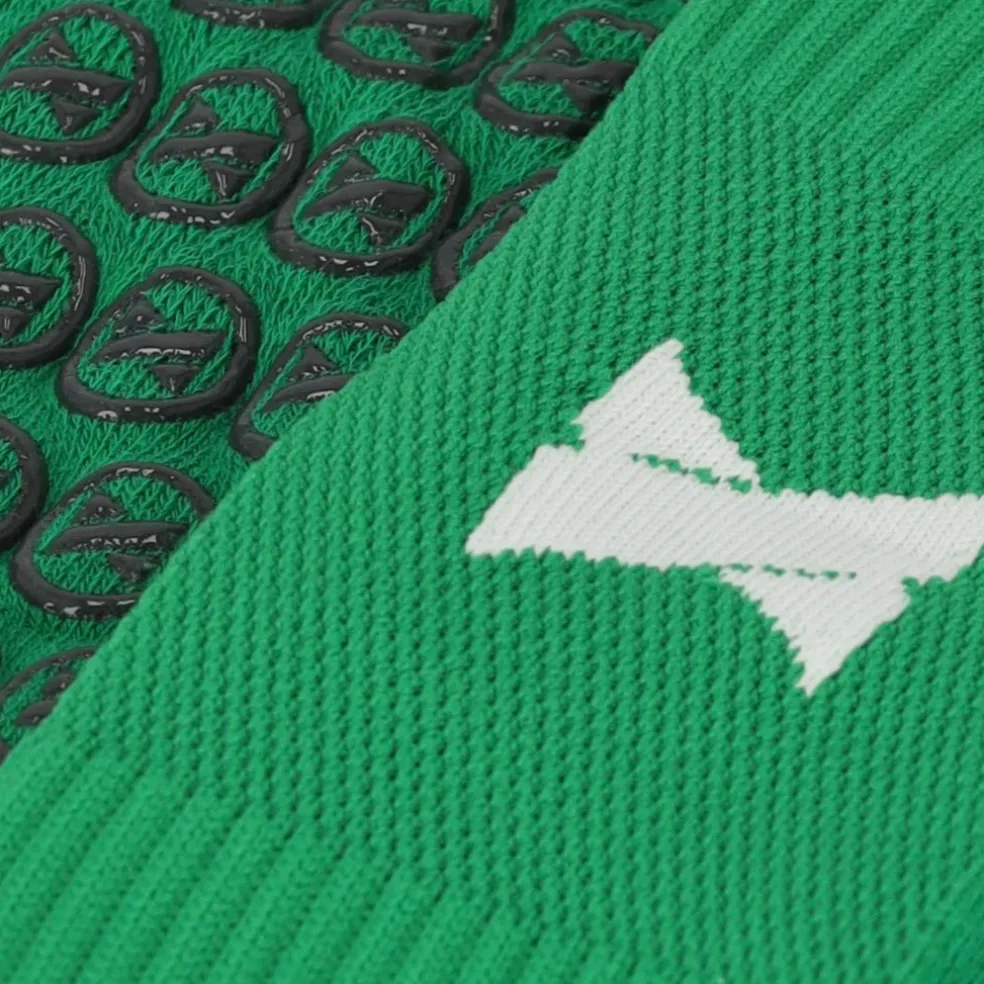 Xtreme Sockswear Grip voetbalsokken green 2-pack